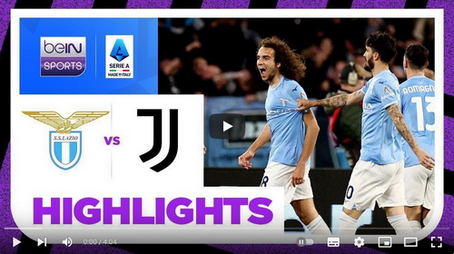 คลิปไฮไลท์  ลาซิโอ 1 - 0 ยูเวนตุส | 30.03.2024