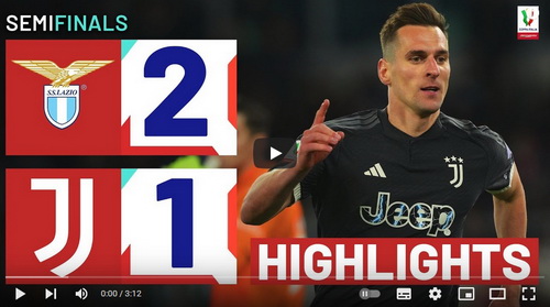 คลิปไฮไลท์  ลาซิโอ 2 - 1 ยูเวนตุส | 23.04.2024