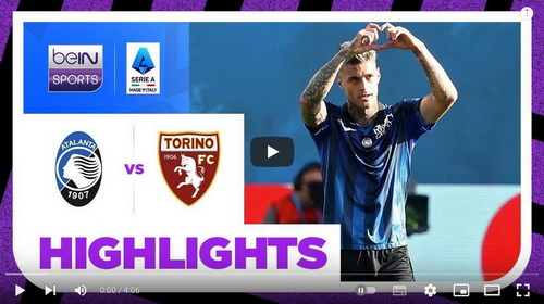คลิปไฮไลท์  อตาลันต้า 3 - 0 โตริโน่ | 26.05.2024