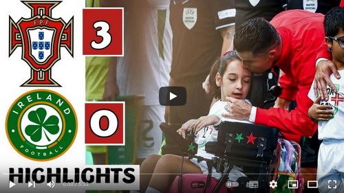 คลิปไฮไลท์  โปรตุเกส 3 - 0 ไอร์แลนด์ | 11.06.2024