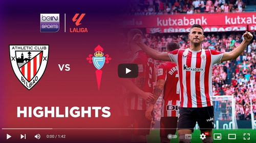 คลิปไฮไลท์  แอธเลติก บิลเบา 3 - 1 เซลต้า บีโก้ | 22.09.2024