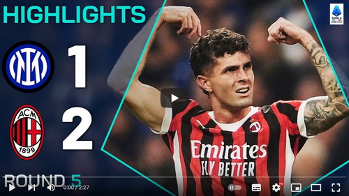 คลิปไฮไลท์  อินเตอร์ มิลาน 1 - 2 เอซี มิลาน | 22.09.2024