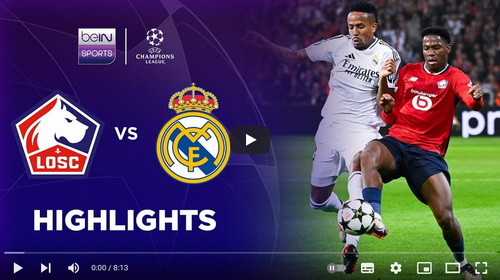 คลิปไฮไลท์  ลีลล์ 1 - 0 เรอัล มาดริด | 02.10.2024