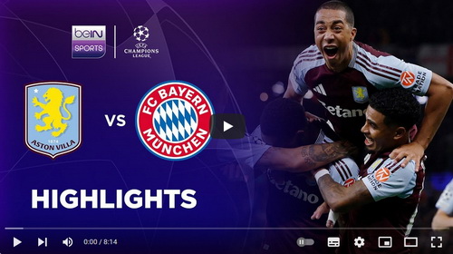 คลิปไฮไลท์  แอสตัน วิลล่า 1 - 0 บาเยิร์น มิวนิค | 02.10.2024