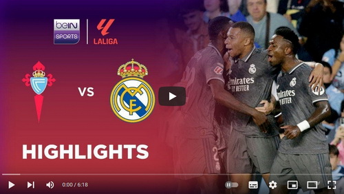คลิปไฮไลท์  เซลต้า บีโก้ 1 - 2 เรอัล มาดริด | 19.10.2024