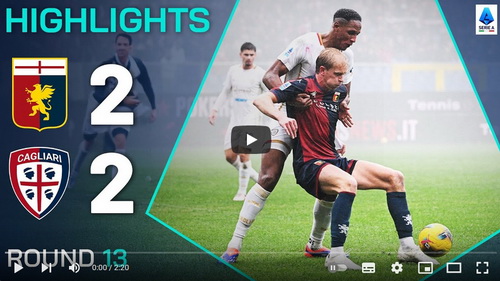 คลิปไฮไลท์  เจนัว 2 - 2 กาญารี่ | 24.11.2024