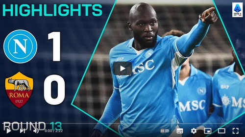 คลิปไฮไลท์  นาโปลี 1 - 0 เอเอส โรม่า | 24.11.2024