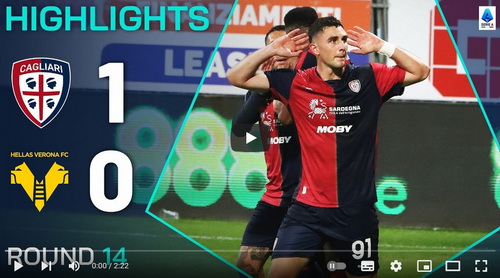 คลิปไฮไลท์  กาญารี่ 1 - 0 เวโรน่า | 29.11.2024