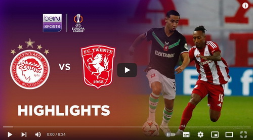 คลิปไฮไลท์  โอลิมเปียกอส ไพรีอัส 0 - 0 เอฟซี ทเวนเต้ แอ็นสเคอเด | 12.12.2024