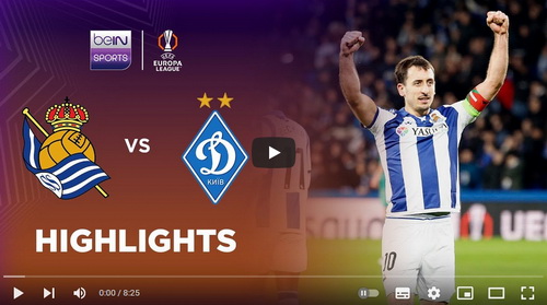 คลิปไฮไลท์  เรอัล โซเซียดาด 3 - 0 ดินาโม เคียฟ | 12.12.2024