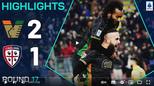 คลิปไฮไลท์  เอซี เวนิช 2 - 1 กาญารี่ | 22.12.2024