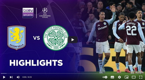 คลิปไฮไลท์ แอสตัน วิลล่า 4 - 2 เซลติก | 29.01.2025