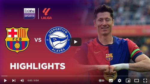 คลิปไฮไลท์  บาร์เซโลน่า 1 - 0 อลาเบส | 02.02.2025