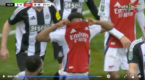 คลิปไฮไลท์ นิวคาสเซิ่ล ยูไนเต็ด 2 - 0 อาร์เซน่อล | 05.02.2025