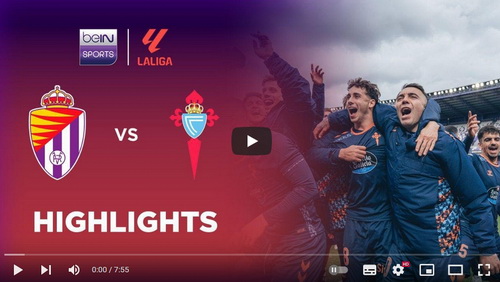 คลิปไฮไลท์  เรอัล บายาโดลิด 0 - 1 เซลต้า บีโก้ | 15.03.2025