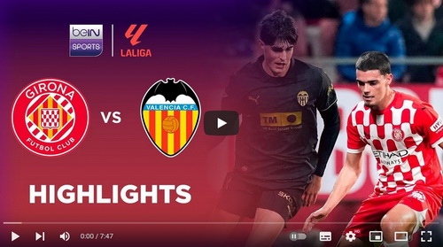 คลิปไฮไลท์  คิโรน่า 1 - 1 บาเลนเซีย | 15.03.2025