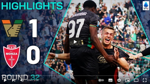 คลิปไฮไลท์  เอซี เวนิช 1 - 0 มอนซ่า 1912 | 12.04.2025