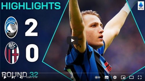 คลิปไฮไลท์  อตาลันต้า 2 - 0 โบโลญญ่า | 13.04.2025