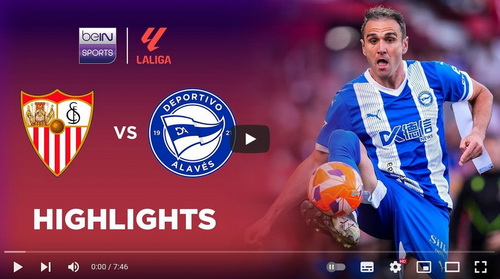 คลิปไฮไลท์  เซบีย่า 1 - 1 อลาเบส | 20.04.2025