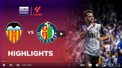 คลิปไฮไลท์  บาเลนเซีย 3 - 0 เกตาเฟ่ | 10.05.2025